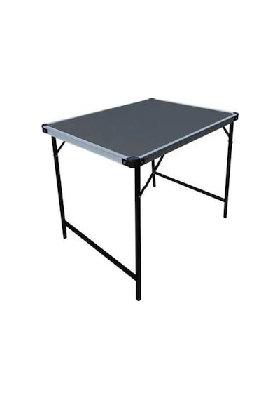 Katlanır Kamp Masası Mdf 55 68cm Siyah