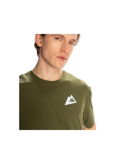 Kappa Kunio Erkek Regular Fit Tişört Haki