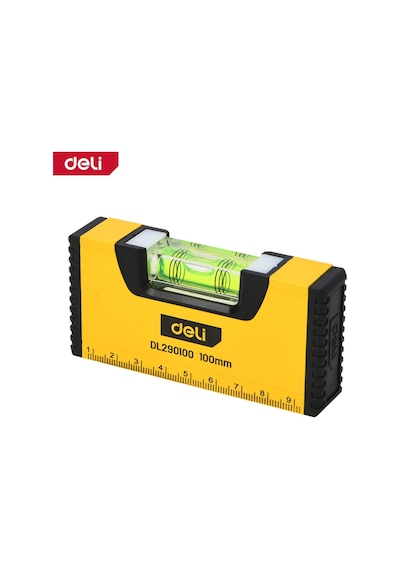 2'si 1 Arada Lazer Mesafe Ölçer Ve Şerit Metre 100mm Mini Su Terazisi