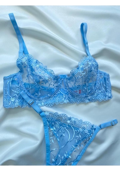 Arona Mavi Dantelli Bralet İç Çamaşırı Takımı Çamaşır Sütyen Takımı Sütyen Tanga Takım Fantezi Giyim Mavi Arona Mavi Dantelli Bralet İç Çamaşırı Takımı Çamaşır Sütyen Takımı Sütyen Tanga Takım Fantezi Giyim Mavi