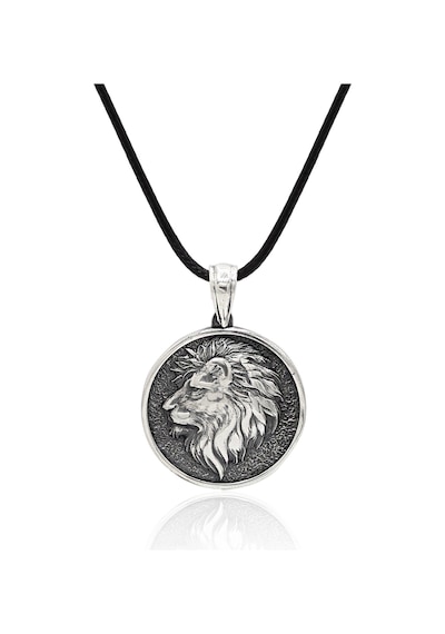 Aslan Tasarım 925 Ayar Gümüş Erkek Kolye 201024601 Gümüş