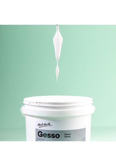 Premium Gesso Evrensel Astar 1,89 Ml 1,89 L , Akrilik Boya, Yağlı Boya, Renkli Kalemler, Pasteller, Grafit Ve Kömür İçin Uygun