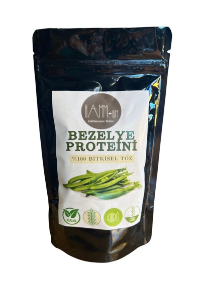 Bezelye Proteini İzolatı 200 G %100 Bitkisel Protein Tozu Vegan, Katkısız & Yüksek Protein Aromasız