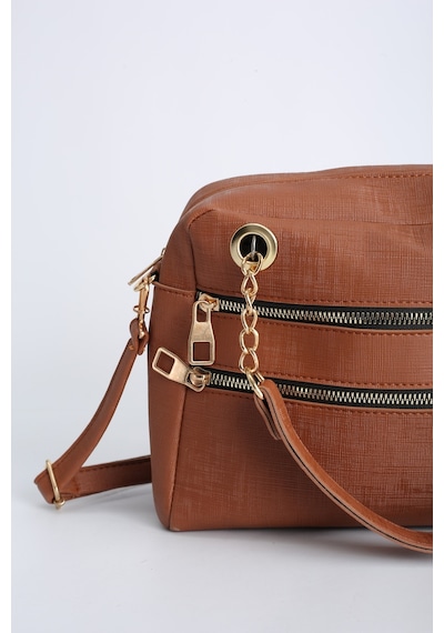 Star Tombis Taba 26x20cm El Kol Ve Omuz Ayarlanabilir Askılı Günlük Çanta Omuz10030001 Taba