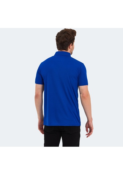 Slazenger  Sloan Erkek Polo Yaka Saks Mavi Tişört