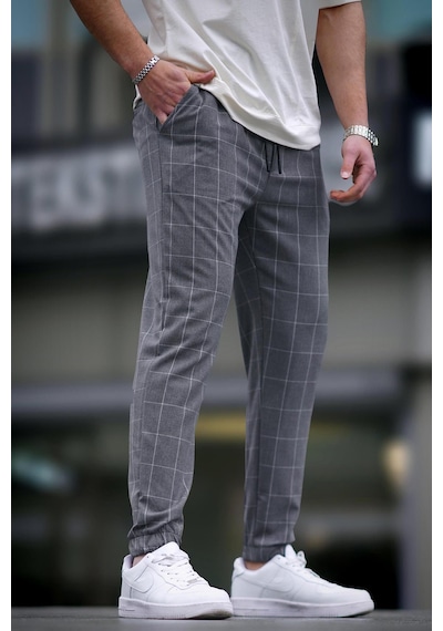 Madmext Madmext Ekoseli Antrasit Jogger Mad4081-antrasit Antrasit