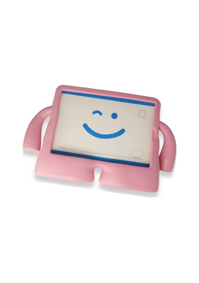 Newface Apple Uyumlu Apple iPad 2022 10.9 10.nesil Kılıf Karakter Tablet Silikon - Açık Pembe Evimdeyokyok