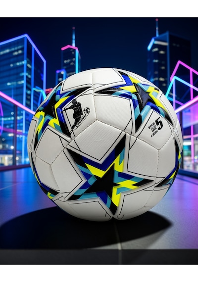 Profesyonel Dikişli Futbol Topu Dayanıklı Kaymaz Yüzey Diğer