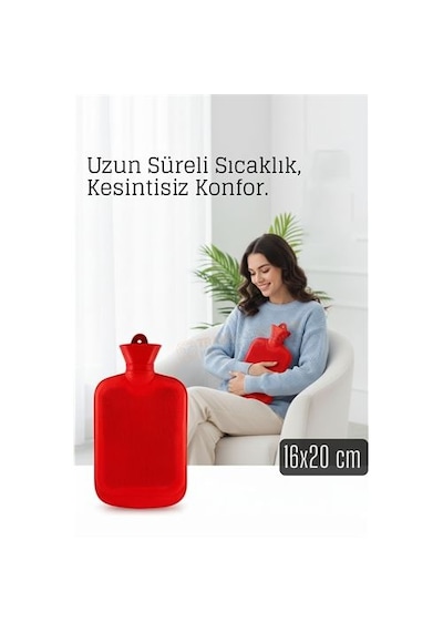 Zenvac Kauçuk Sıcak Su Torbası 16x20 Cm Termofor Termal Torba 722334 Zenvac29