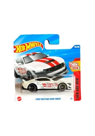 Hot Wheels Tekli Arabalar Ford Mustang Dark Horse Jbb34 Then And Now Renkli