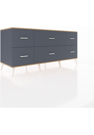 Kronos Konsol 6 Çekmeceli 176x59x83 Antrasit-çam/antrasit Çam/antrasit Kronos Konsol 6 Çekmeceli 176x59x83 Antrasit-çam/antrasit Çam/antrasit