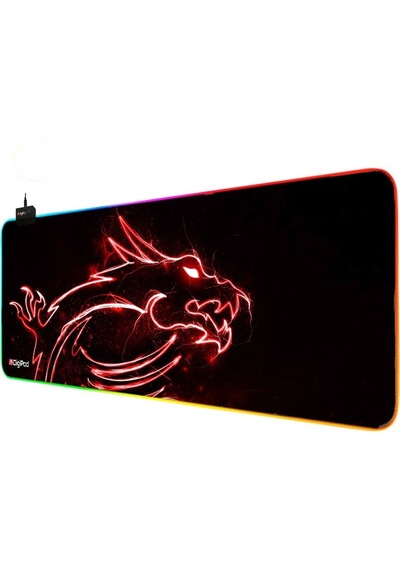 Digipod Gaming Oyuncu Mousepad Rgb Gaming Oyuncu Pad Kaymaz Taban 70 X 30 4mm Kalınlık 700x300mm