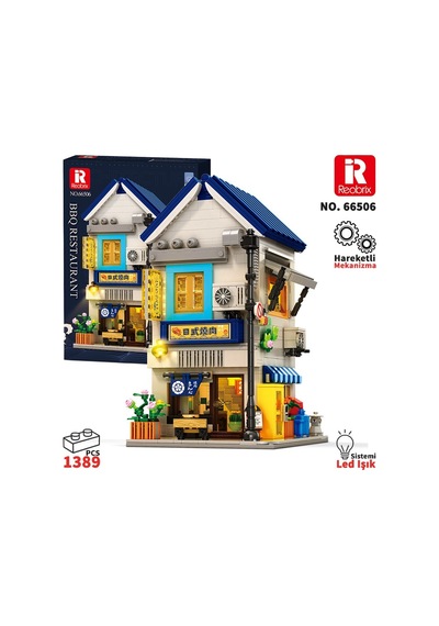 Reobrix Bbq Restaurant 66506 Brick Yapım Seti