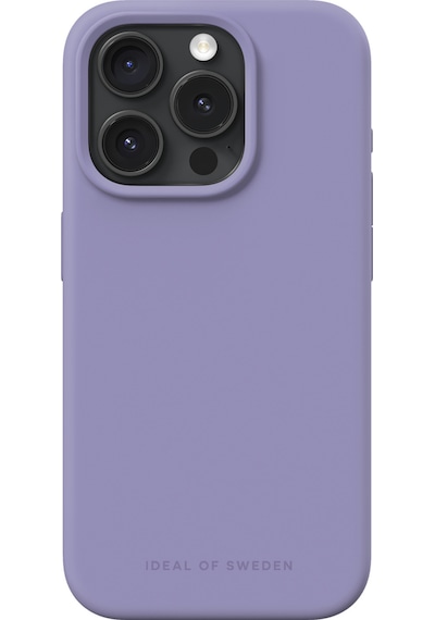 Silicone Case Apple Uyumlu iPhone 15 Pro Purple Mor