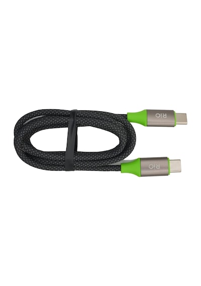 Rio Type-c To Type-c Kablo 60w Gücünde 1 Metre Uzunluğunda Kaliteli Sağlam Kablo