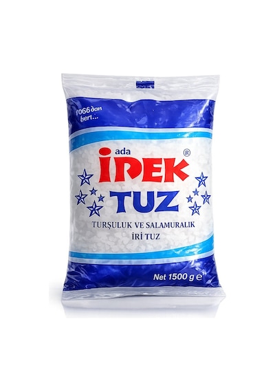 İpek Tuz İri Salamura 1500 Gr X 10 Adet