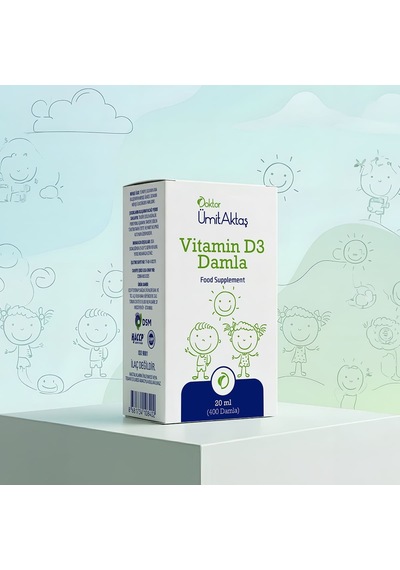 Dr. Ümit Aktaş Vitamin D3 Damla 20 ML