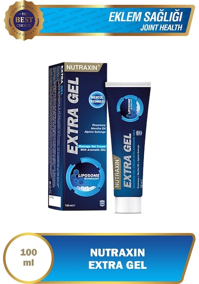 Nutraxin Extra Gel Mentol Ferahlığı Masaj Jeli 100 ml