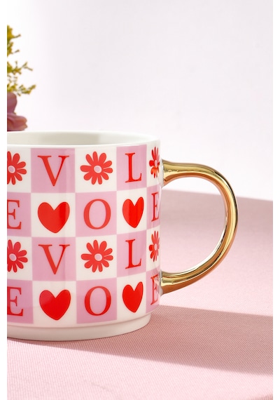 Karaca Lovila Kupa 420 Ml Pembe