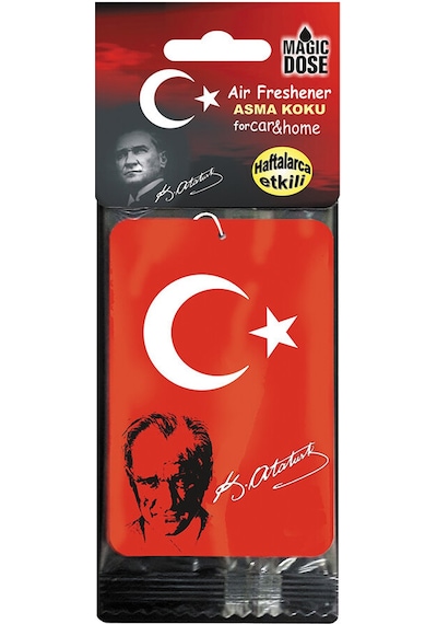 2 Adet Magic Dose Oto Kokusu Türk Bayrağı-atatürk Fa1-825