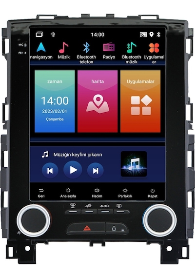 Renault Megane 4 Android Multimedya Sistemi 2016-2024 Crv-4453xaa