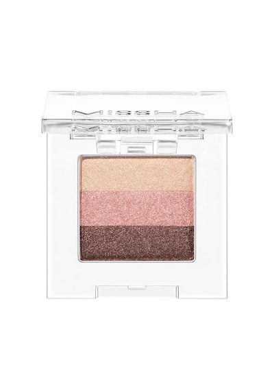 Yumuşak Dokulu, Dökülme Yapmayan 3 Renkli Göz Farı Triple Shadow No.1 Brownie Pink Diğer