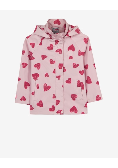 Skechers G Rain Hearty Jacket Büyük Kız Çocuk Pembe Mont Sk2620127-0098