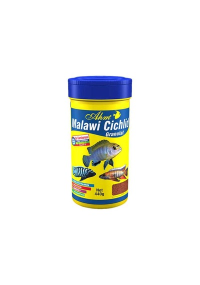 Ahm Cichlid Granulat Balık Yemi 250 Ml