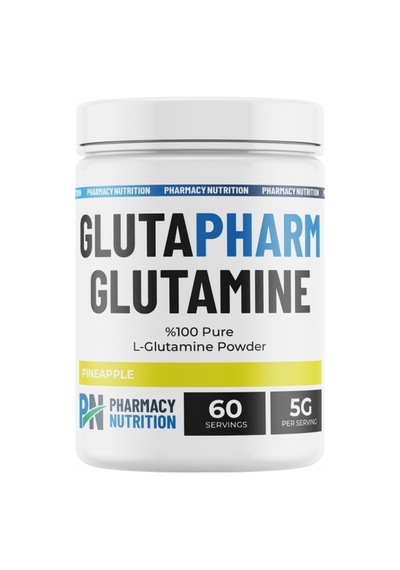 Pharmacy Nutrition Glutapharm Glutamine Ananas Aromalı 300 Gr.