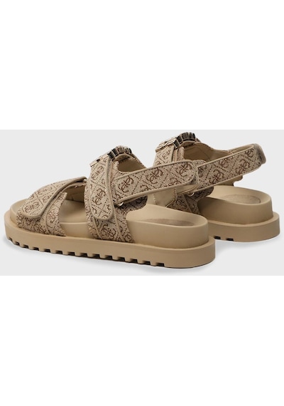 Beige / Brown Kadın Guess Footwear Dress Kadın Sandalet FL6FB2FAL Bej - Kahverengi
