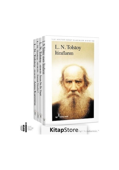Tolstoy Seti - 4 Kitap Takım - Aleksey Nikolayeviç Tolstoy - İlgi Kültür Sanat Yayınları
