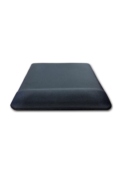 Lunatic Kare Siyah Bilek Destekli Mouse Pad Ergonomik Kaymaz Taban Oyun Ve Ofis İçin Fare Altlığı Suya Tere Dayanık