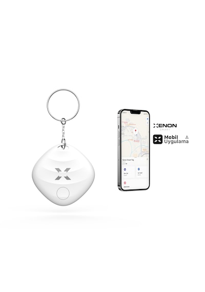 Xenon Smart Air Tag Kayıp Eşya Bulucu Apple Uyumlu iOS  Akıllı Bluetooth X6605
