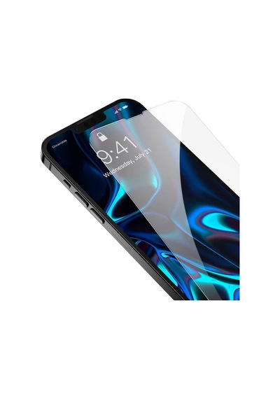 Baseus İphone 13 Mini 0.3mm Tempered Full Cam Ekran Koruyucu 2 Adet Set- 5775
