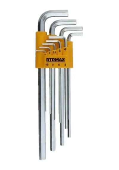 Rtrmax 9 Parça Uzun Allen Anahtar Takımı Alyan Set Rh03852
