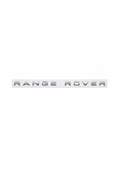 Range Rover Bagaj Kaput Yazısı Gümüş Renk Range Rover Trunk Hood Emblem İn Silver Color İdealakserrgumusbk Range Rover Bagaj Kaput Yazısı Gümüş Renk Range Rover Trunk Hood Emblem İn Silver Color İdealakserrgumusbk