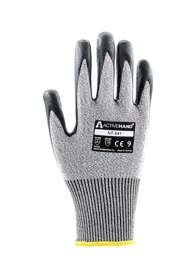 Nt 641 Gr/sy No:9 3/4 Köpük Nitril Kaplı Polyester Kesilmeye Dayanıklı Eldiven
