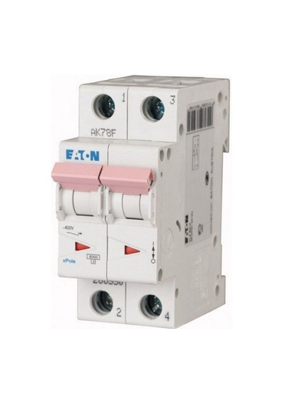 Eaton 286557 Minyatür Devre Kesici - 6ka - B Eğrisi - 2x25a