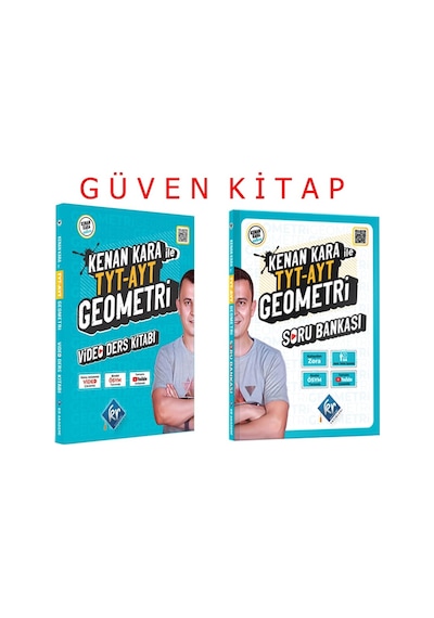Kenan Kara Tyt-Ayt Geometri Video Ders Kitabı S.B. Seti
