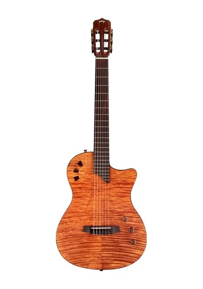 Cordoba Stage Thinbody Elektro Klasik Gitar Natural Amber