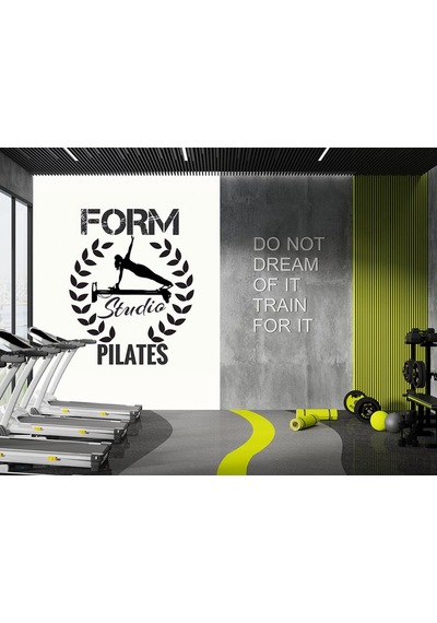 Pilates Stüdyo Duvar Kağıdı Renkli