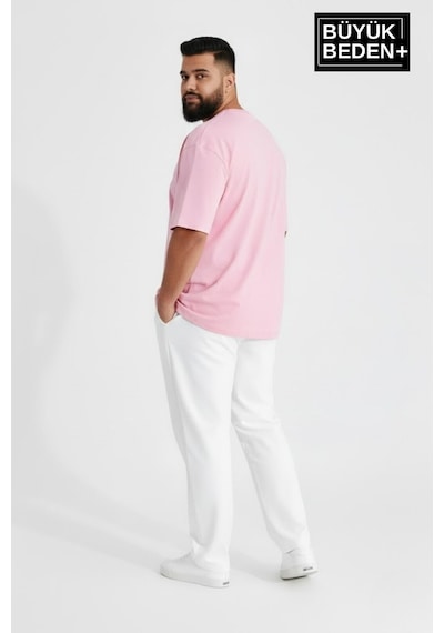 Superlife Erkek Büyük Beden Willamsburg Brooklyn Baskılı 3xl-6xl Bisiklet Yaka Tshırt Spr26bts510-16 Pembe Superlife Erkek Büyük Beden Willamsburg Brooklyn Baskılı 3xl-6xl Bisiklet Yaka Tshırt Spr26bts510-16 Pembe