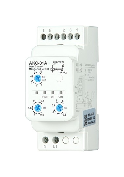 Entes Akc-01a Aşırı Akım Koruma Rölesi 0,5-5a, M1456