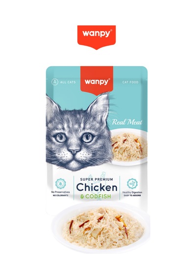 3 Çeşit Kedi Ödülü Pouch Tavuklu & Morina & Yengeç & Deniz Tarağı Yaş Kedi Maması 6 Adet X 85gr