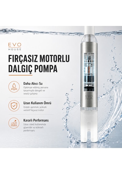 Ultra Sessiz Şarjlı Otomatik Damacana Su Pompası Yüksek Hızlı Akış 2000mah Pil Siyah