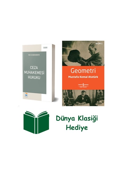 Ceza Muhakemesi Hukuku + Geometri + Dünya Klasiği Hediye