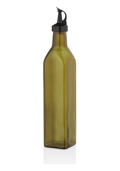 Qlux C-00405 Organik Yağdanlık Şişe 250ml Plastik Kilitli Kapak Cam - 24'li Paket Diğer