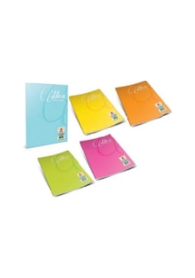 Gıpta Mica 40 Yaprak A5 Pp Çizgili Defter - 4 Adet Çok Renkli