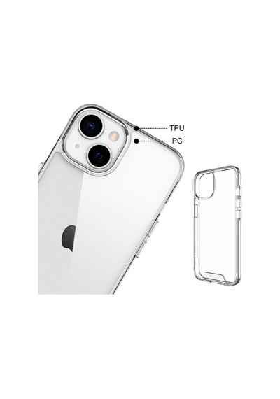 Apple iPhone Uyumlu 14 Csk Zore Gard Silikon renksiz