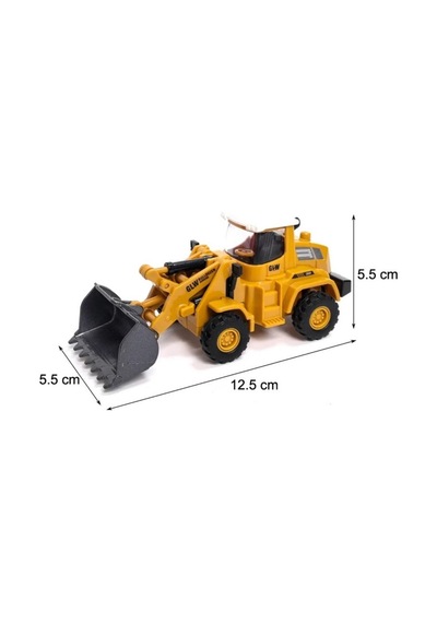 Sürtmeli Metal Uçlu Inşaat Aracı Buldozer Kepçe